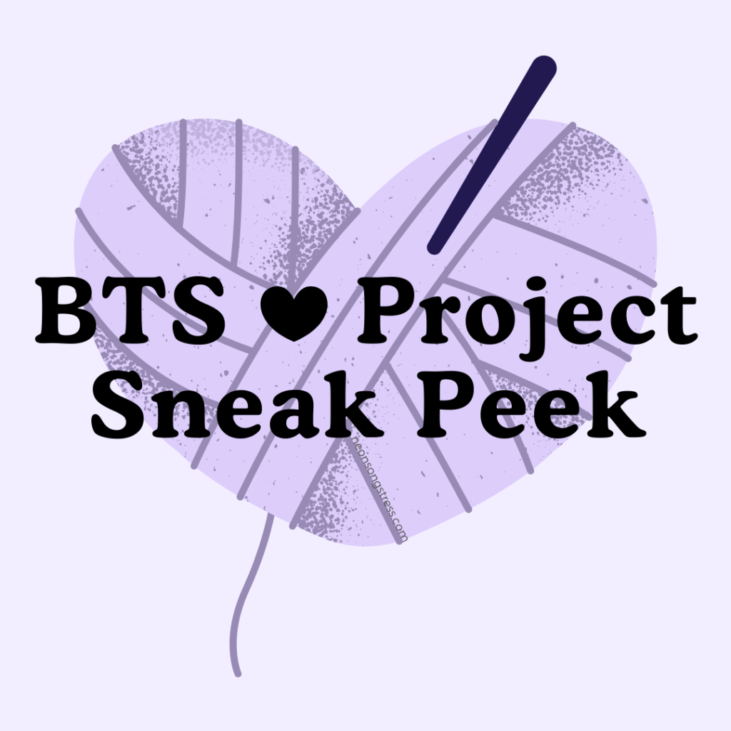 Sneak Peek: My Yearlong BTS Crochet Project Is About to Begin!